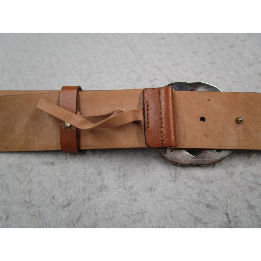 Gucci Interlocking G Belt GG Supreme Canvas Brown Leather 142930 Size 110/44